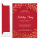 Elegant Foil Wreath Invitations Image 3 of 4